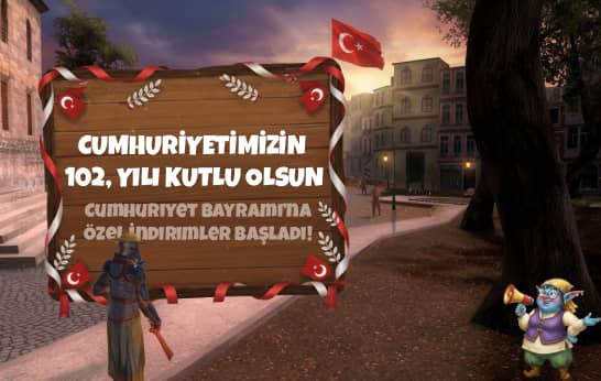 Cumhuriyet'in 102. Yılı Kutlu Olsun